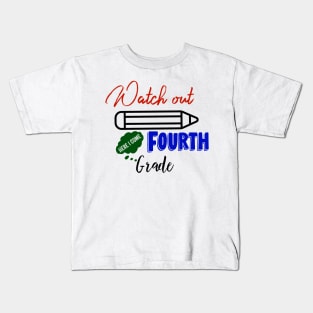 Fourth Grade Here I Come Graduating Class Kids T-Shirt